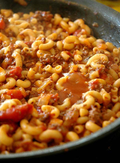 Tomato Hamburg Casserole of Deluxeness
