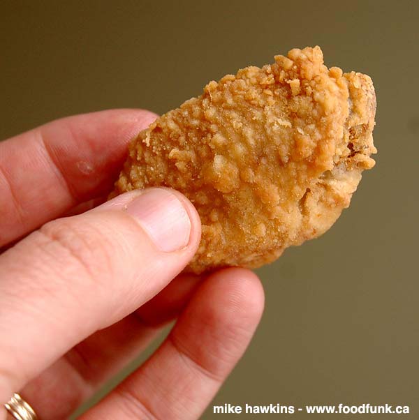 Crispy chicken wing